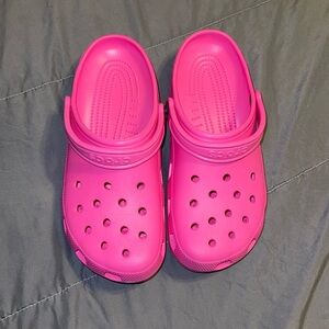 Pink Crocs